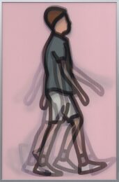 Alexander (Walking Children Series) by Julian Opie at Clifton Gallery