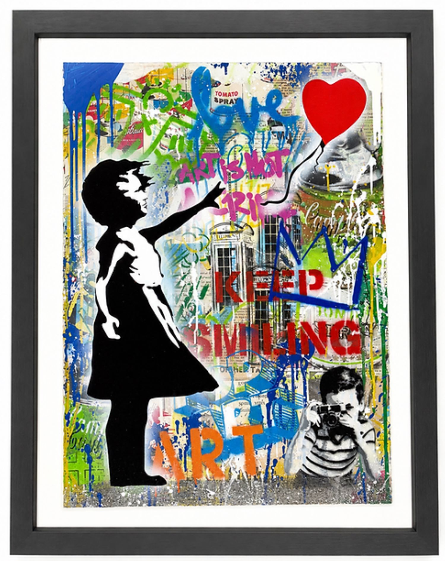 Balloon Girl by Mr. Brainwash