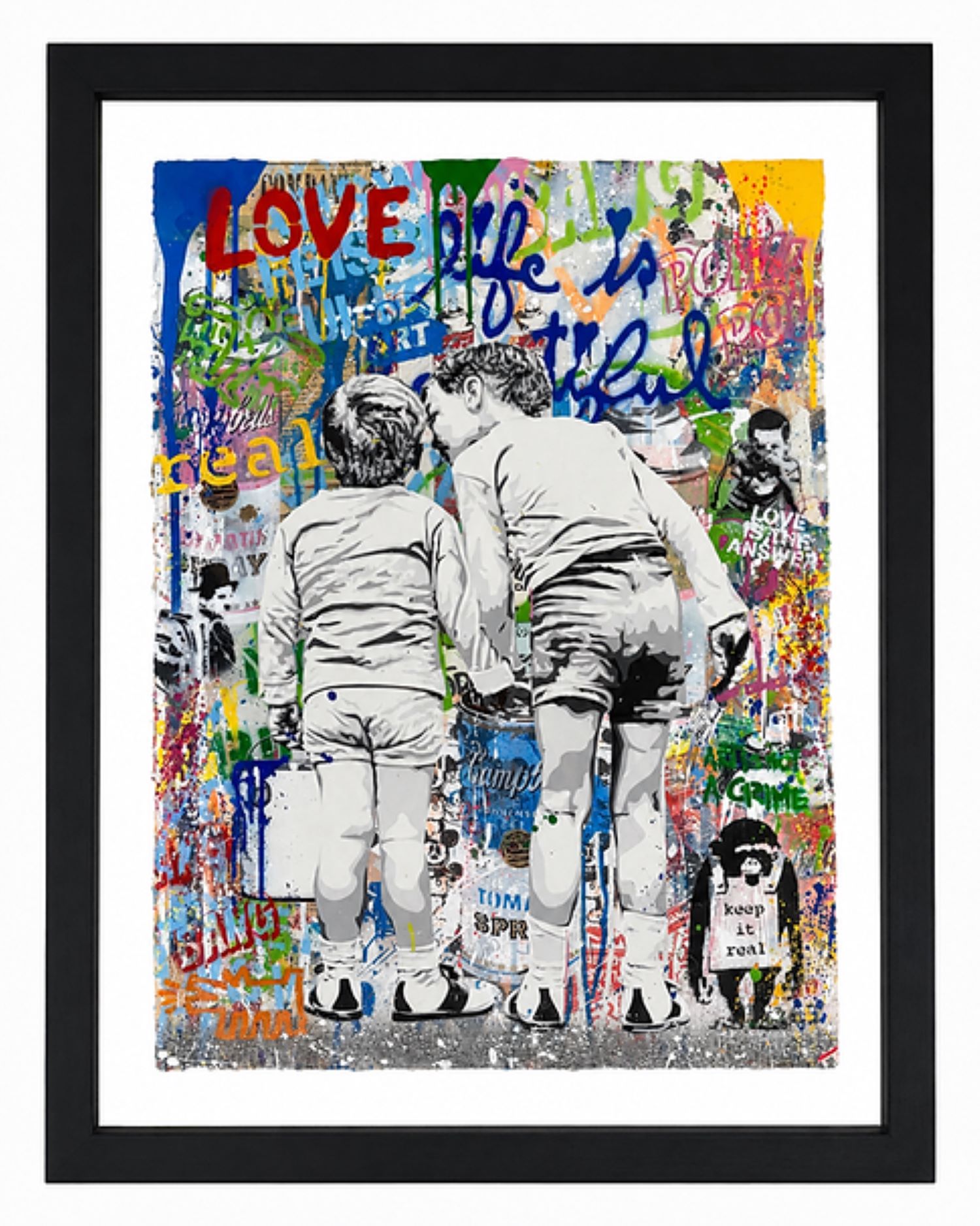 Brother’s Advice by Mr. Brainwash