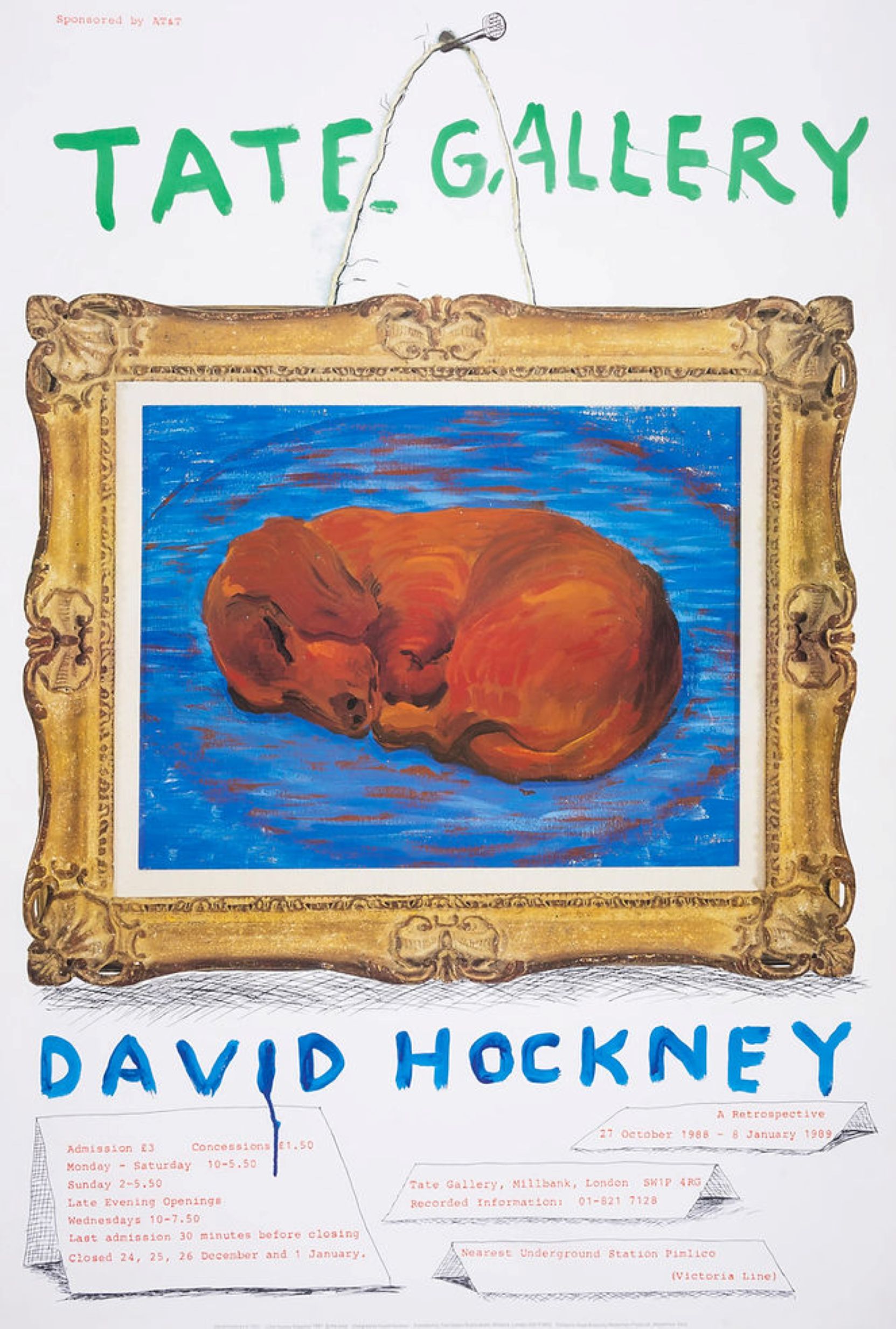 A Retrospective at the Tate Gallery by David Hockney
