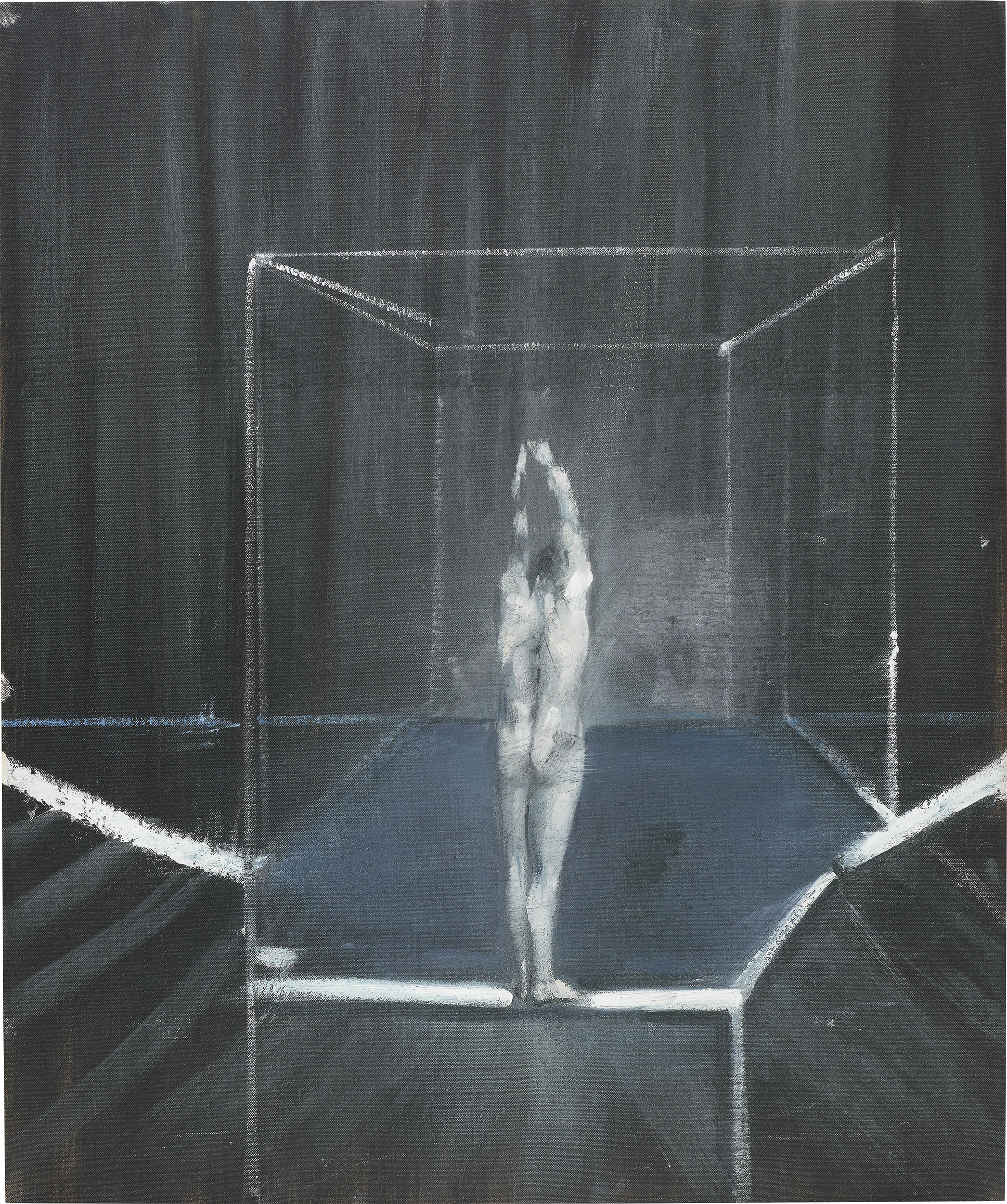 Study of a Nude 1953 [Q4] by Francis Bacon (After)