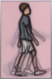 Alexander (Walking Children Series) by Julian Opie at Clifton Gallery