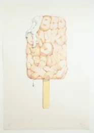 Alphabet in the Form of a Good Humor Bar by Claes Oldenburg at Douglas Flanders & Associates