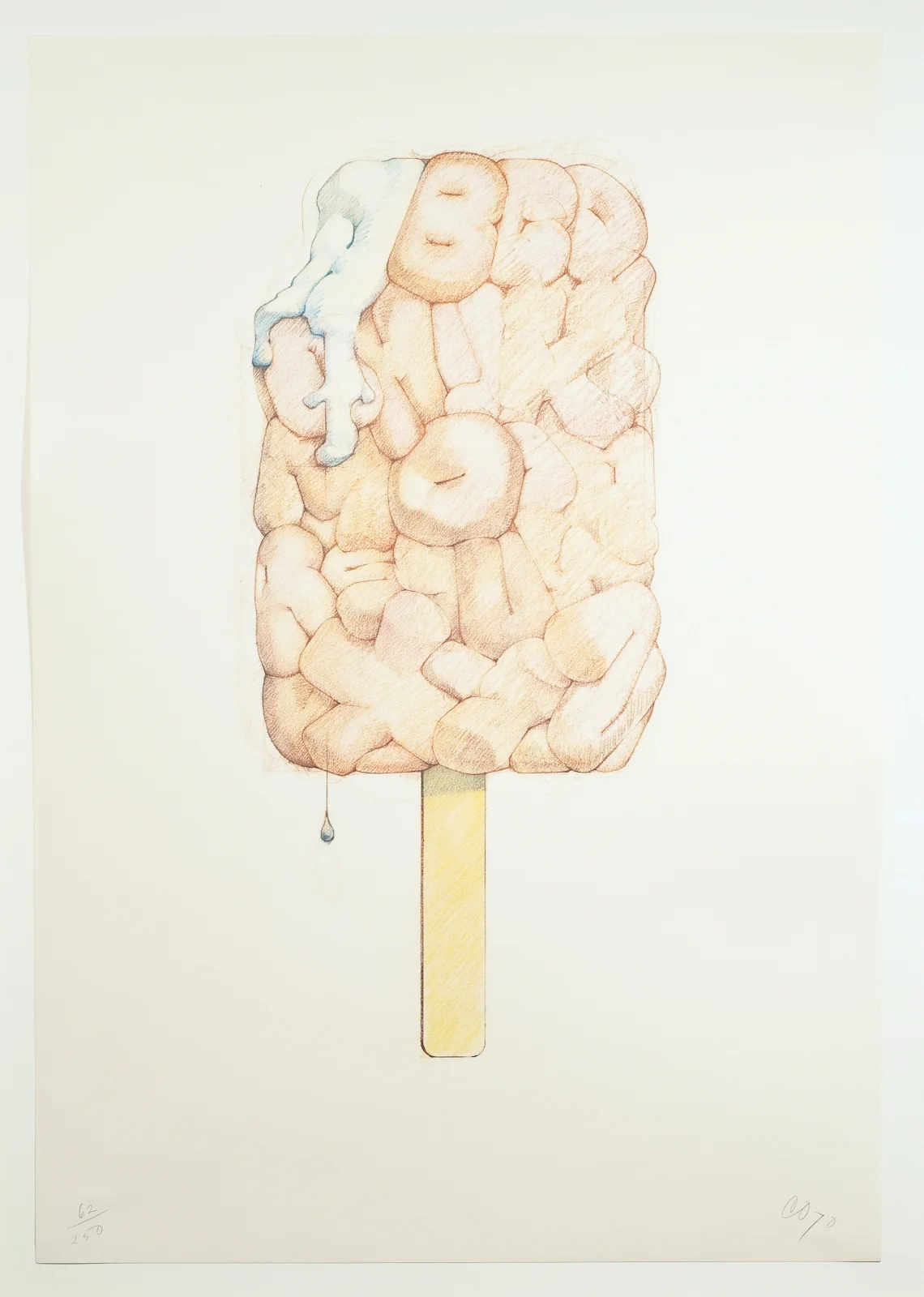 Alphabet in the Form of a Good Humor Bar by Claes Oldenburg