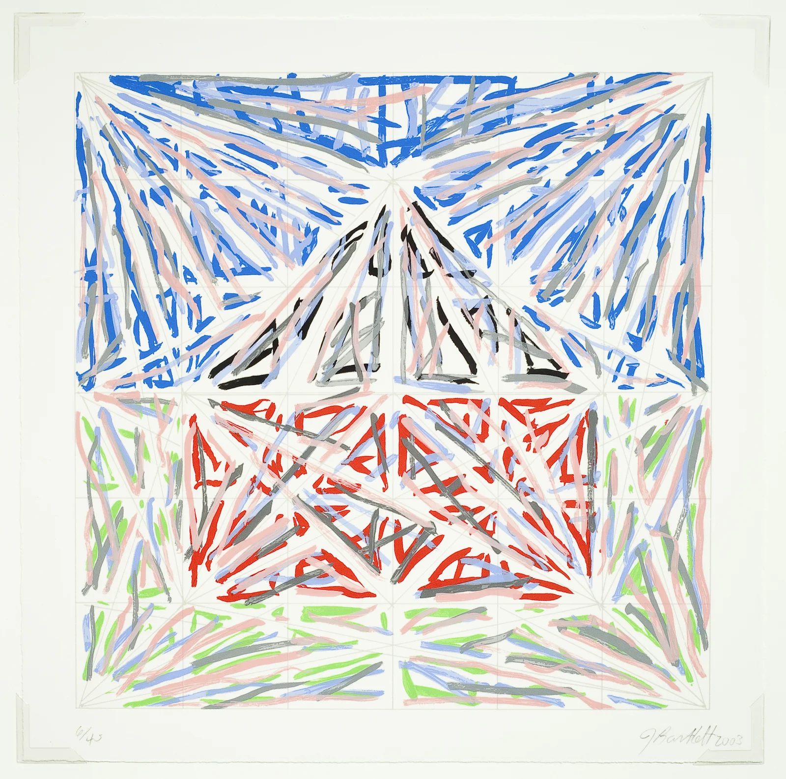 Lines (House Portfolio) by Jennifer Bartlett