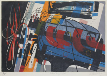 Behind the Eight Ball by Edmond Casarella at Annex Galleries