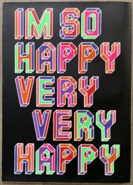 I’m So Happy! by Ben Eine at Dellasposa
