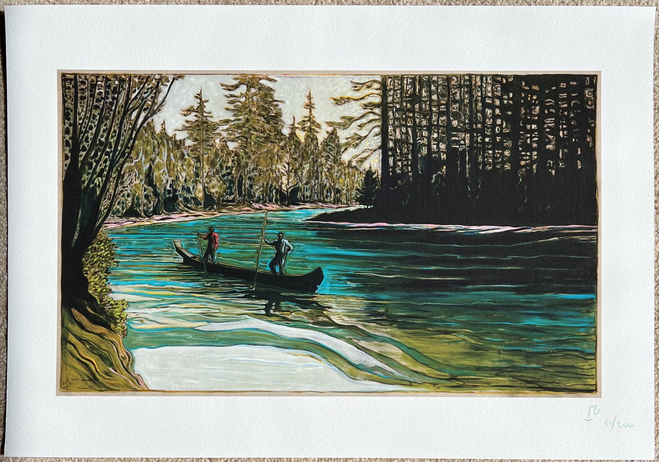 Salish Fishermen by Billy Childish