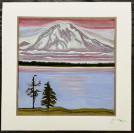 Tahoma and Two Trees by Billy Childish at Dellasposa