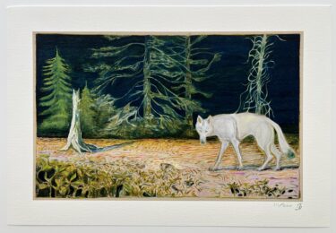 White Wolf by Billy Childish at Dellasposa