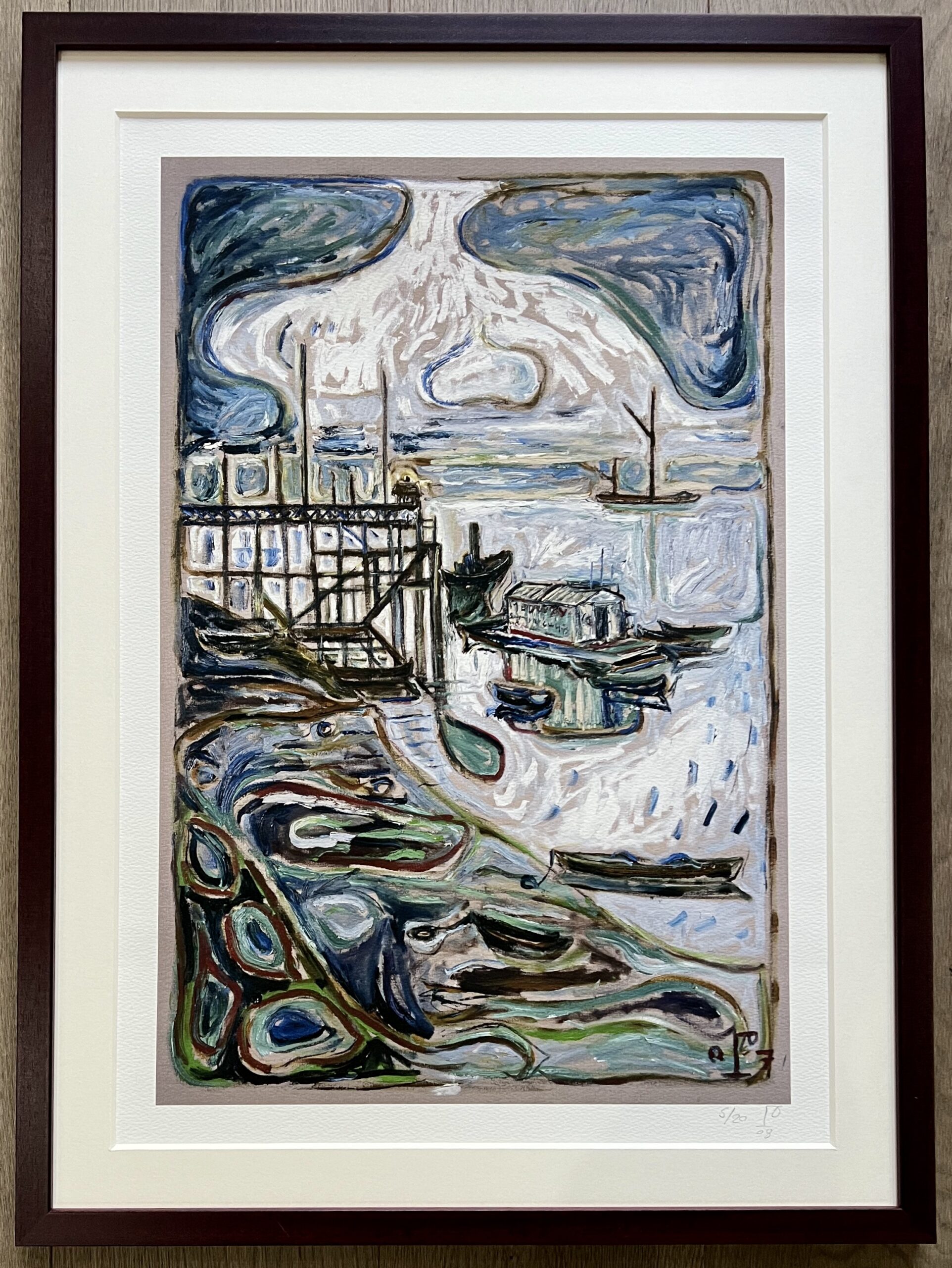 Medway Swimming Club by Billy Childish