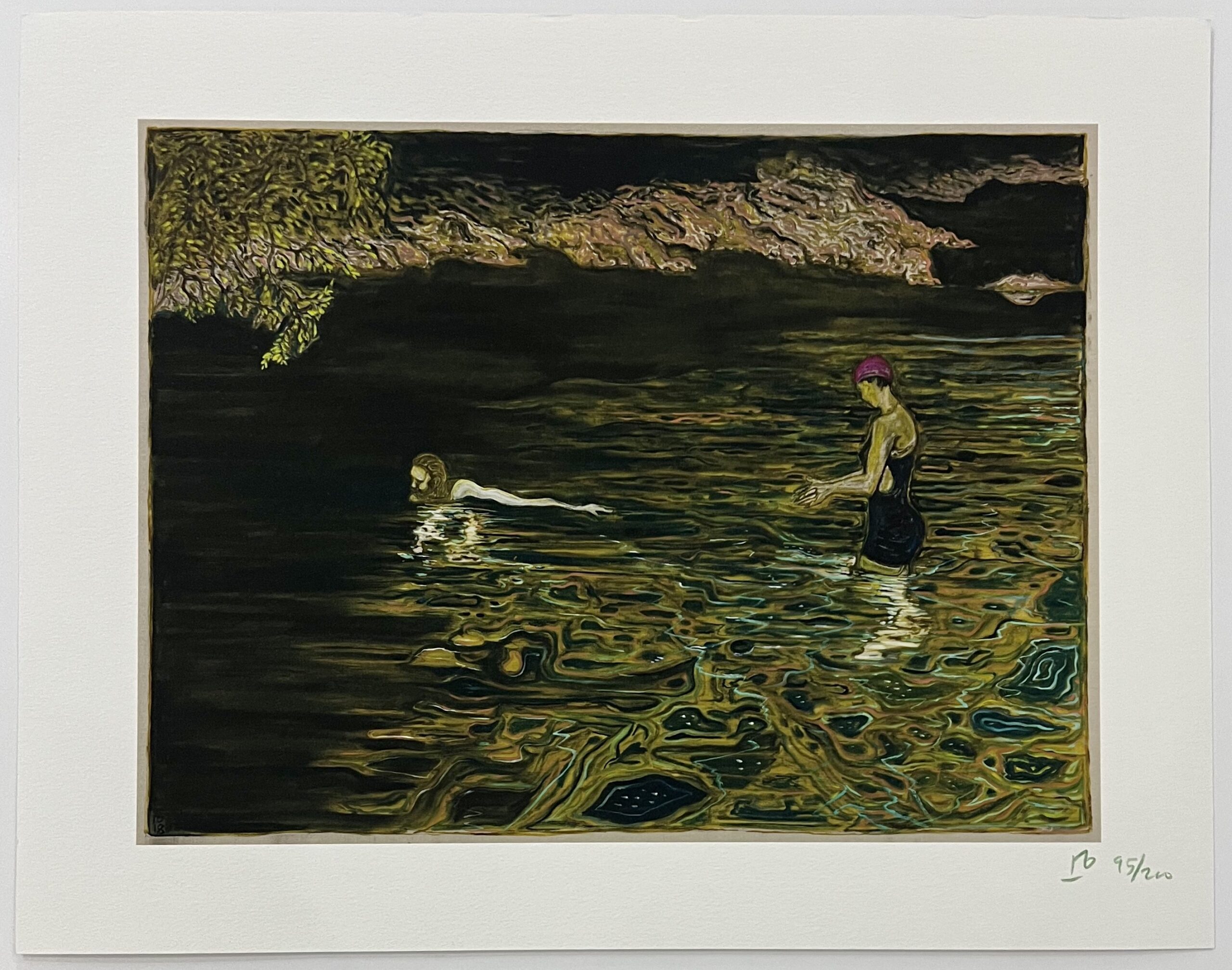 Swimmer by Billy Childish