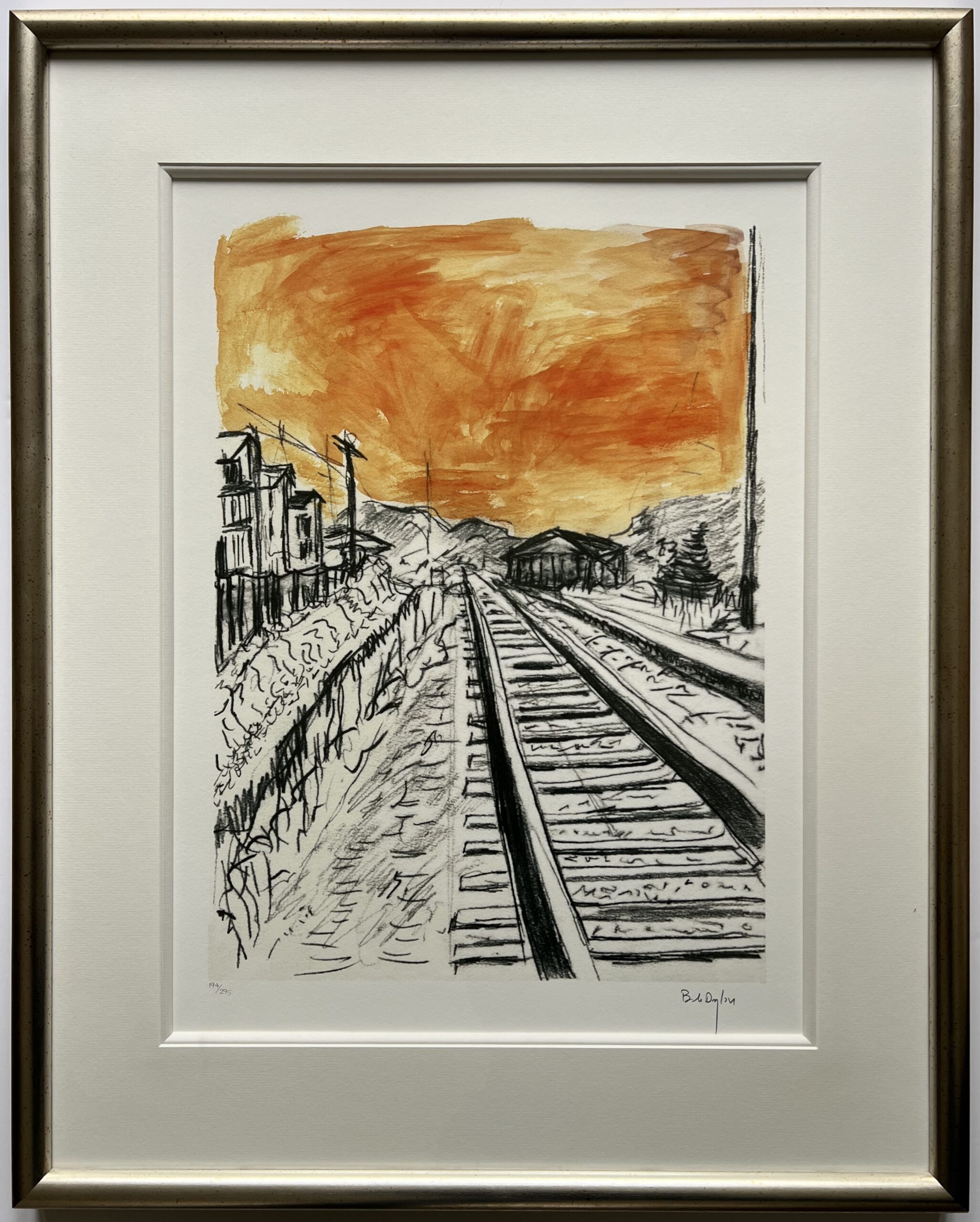 Train Tracks (orange) by Bob Dylan