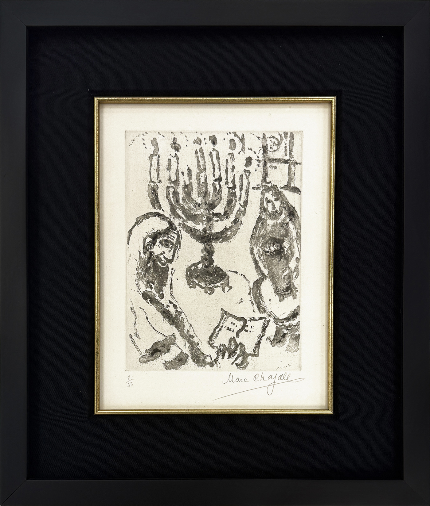 Le Candelabre by Marc Chagall
