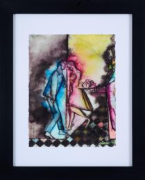 Mali Memory (Tea Dance) by Chris Ofili at Dellasposa