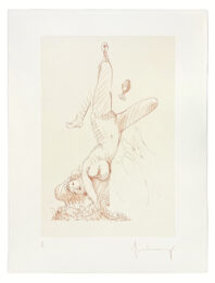 Claes Oldenburg, Woman Hanging in the Imitation of a Soft Fan (Edition B) by Claes Oldenburg at GallArt.com
