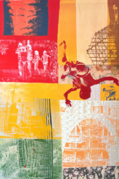 Clan Destiny by Robert Rauschenberg at Turner Carroll Gallery