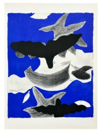 Deux Oiseaux avec Nuages by Georges Braque at Hommage Art