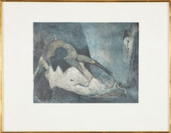 Nue Couchée (Reclining Nude) by Dorothea Tanning at Dellasposa