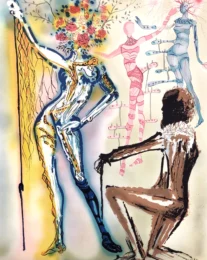 The Ballet of Flowers – The Couturier (Fashion Designer) by Salvador Dalí at Douglas Flanders and Associates
