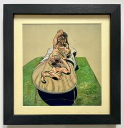 Portrait of Henrietta Moraes by Francis Bacon (After) at Dellasposa