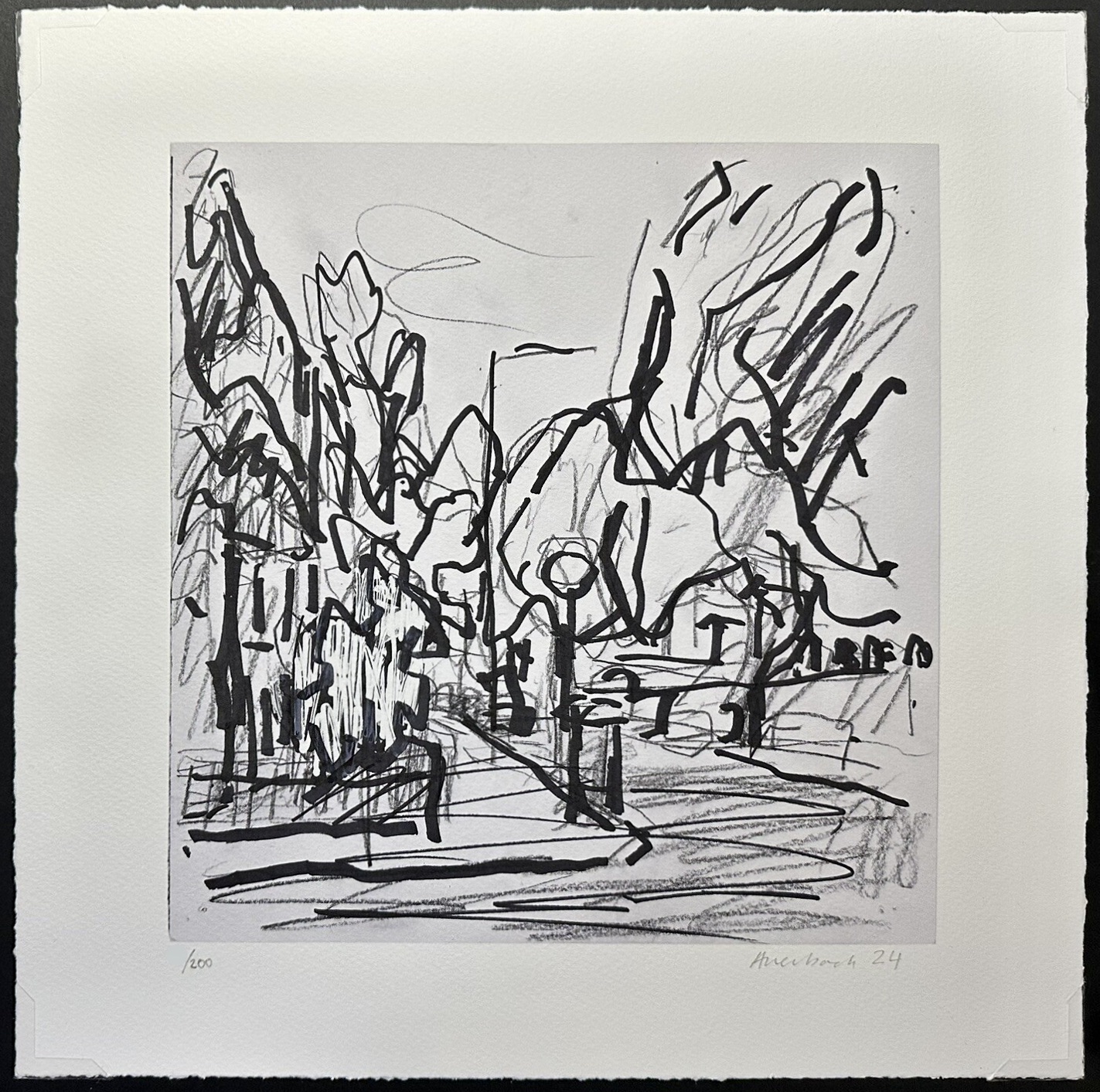 Mornington Terrace by Frank Auerbach