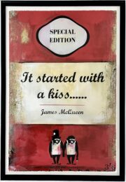 It Started With A Kiss by James McQueen at Dellasposa