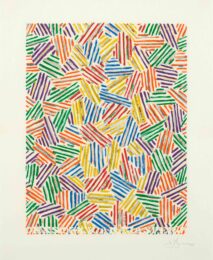 Cicada by Jasper Johns at Susan Sheehan Gallery
