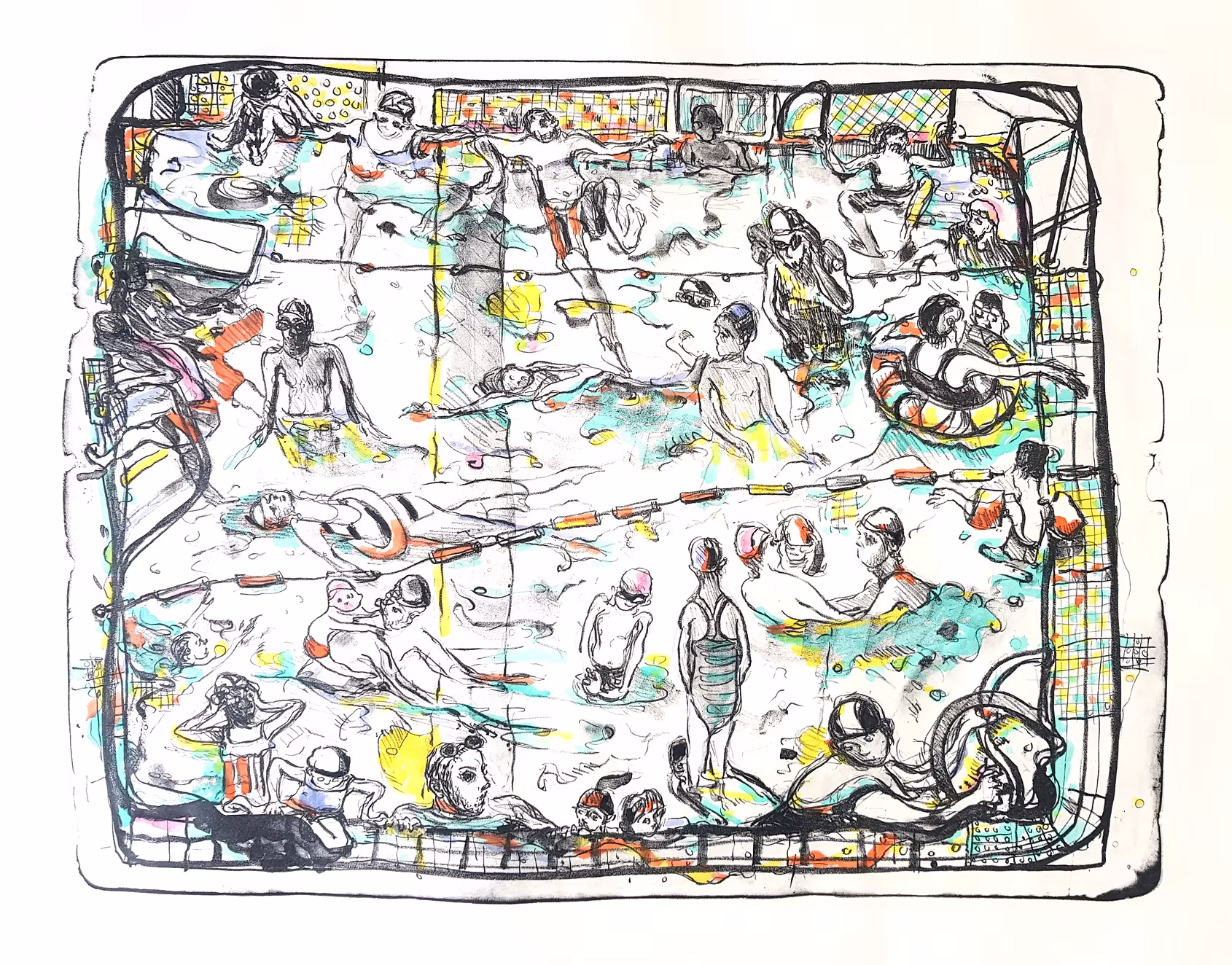 Swimmers by Kate McCrickard