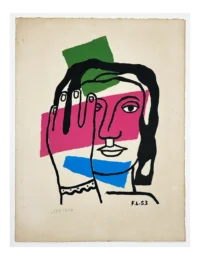 Head of a Woman by Fernand Leger at Hommage Art