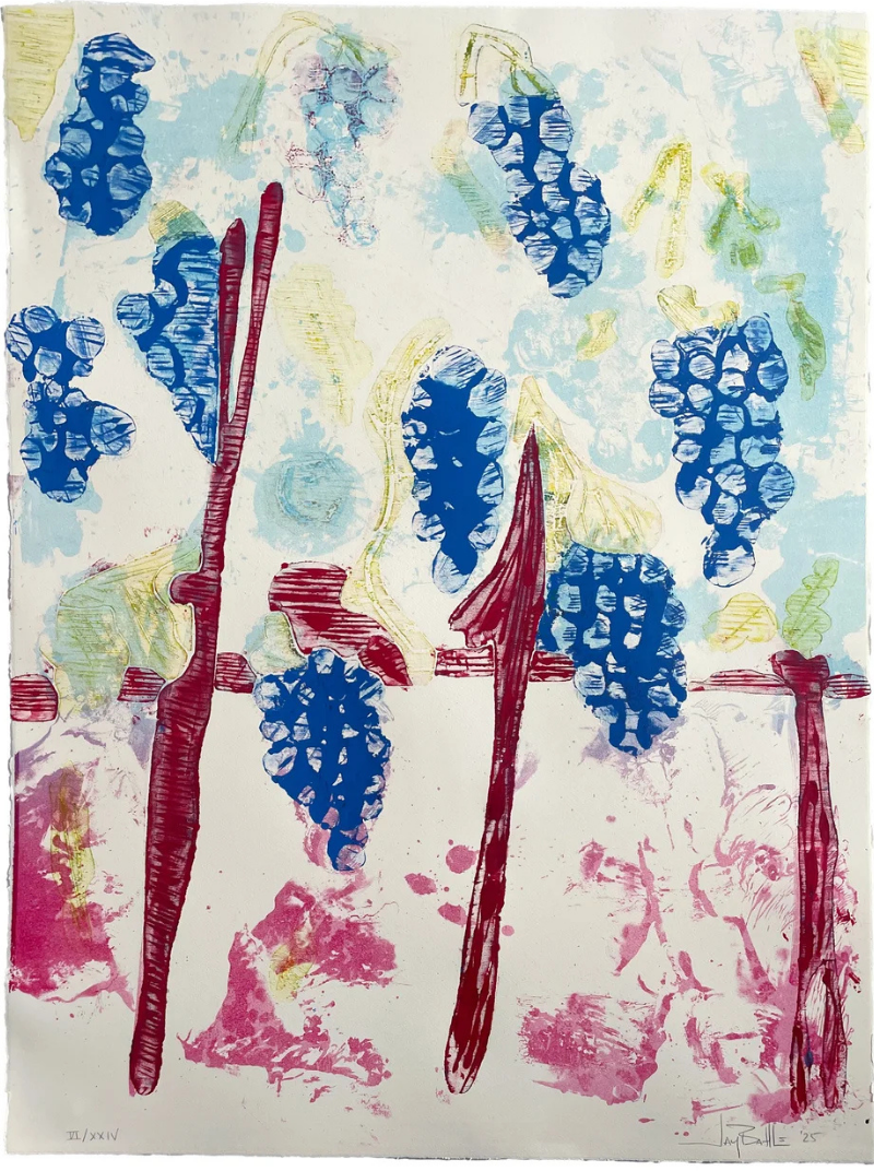 Les Vendanges VI by Jay Batlle