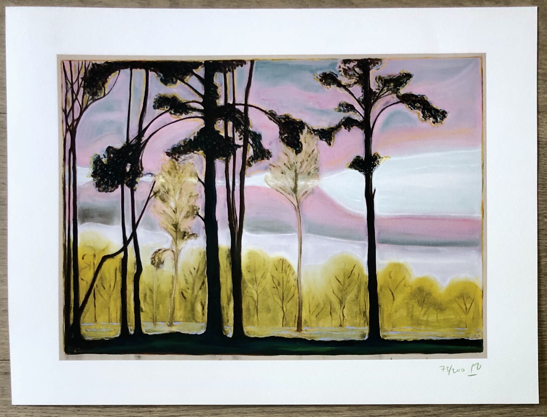 Light Through Trees by Billy Childish
