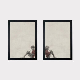 Love Letters (diptych) by Andrew Scott at Dellasposa