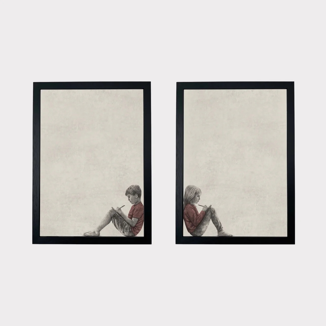 Love Letters (diptych) by Andrew Scott