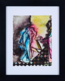 Mali Memory (Tea Dance) by Chris Ofili at Dellasposa
