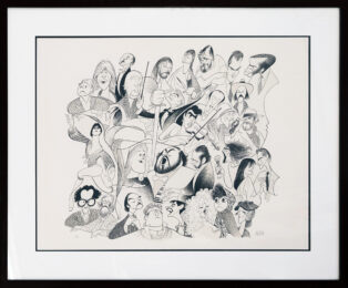 New Season 1987-1988 by Al Hirschfeld at GallArt.com