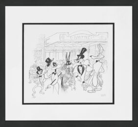 Opening Night (Looney Tunes) by Al Hirschfeld at GallArt.com