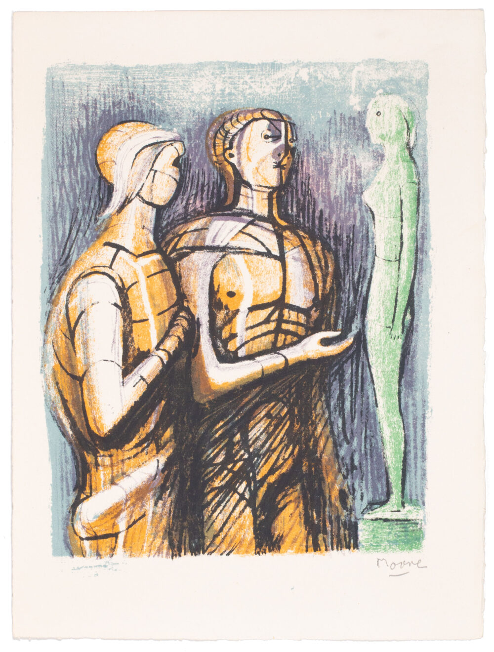 Minerva, Prometheus and Pandora by Henry Moore