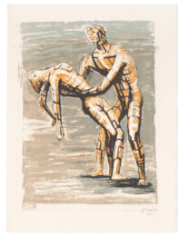 Death of Mira by Henry Moore at Sims Reed Gallery (IFPDA)