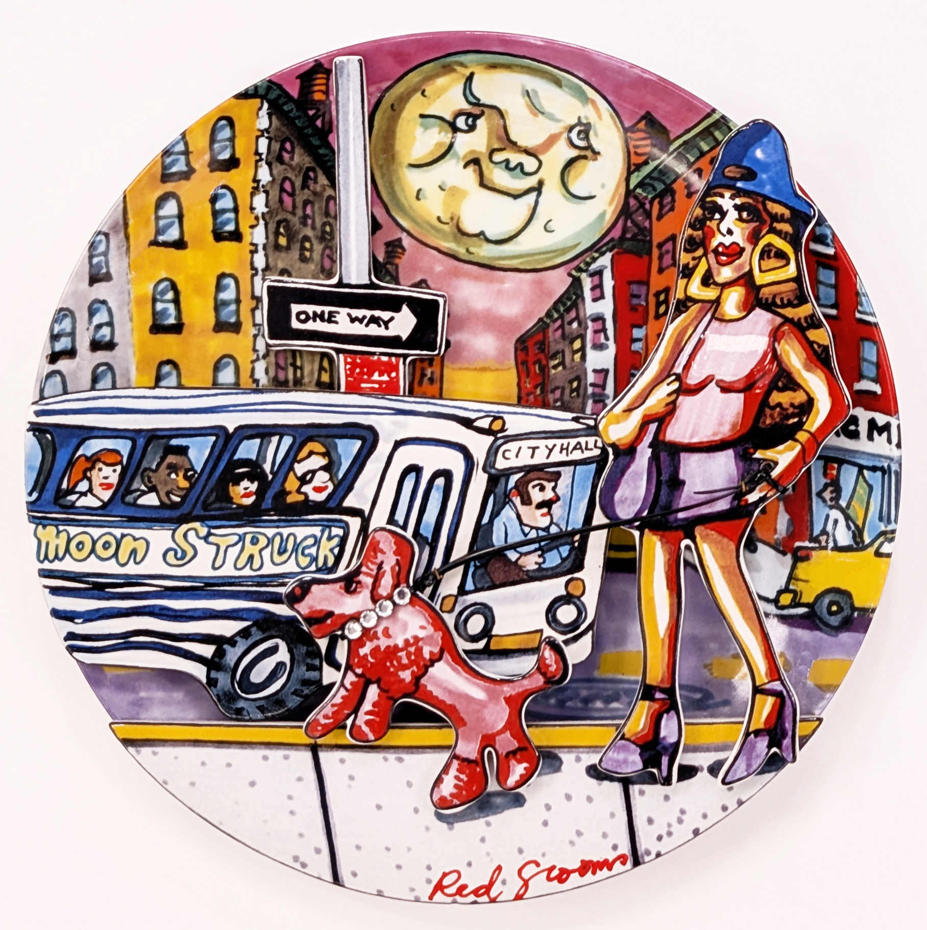 Moonstruck by Red Grooms