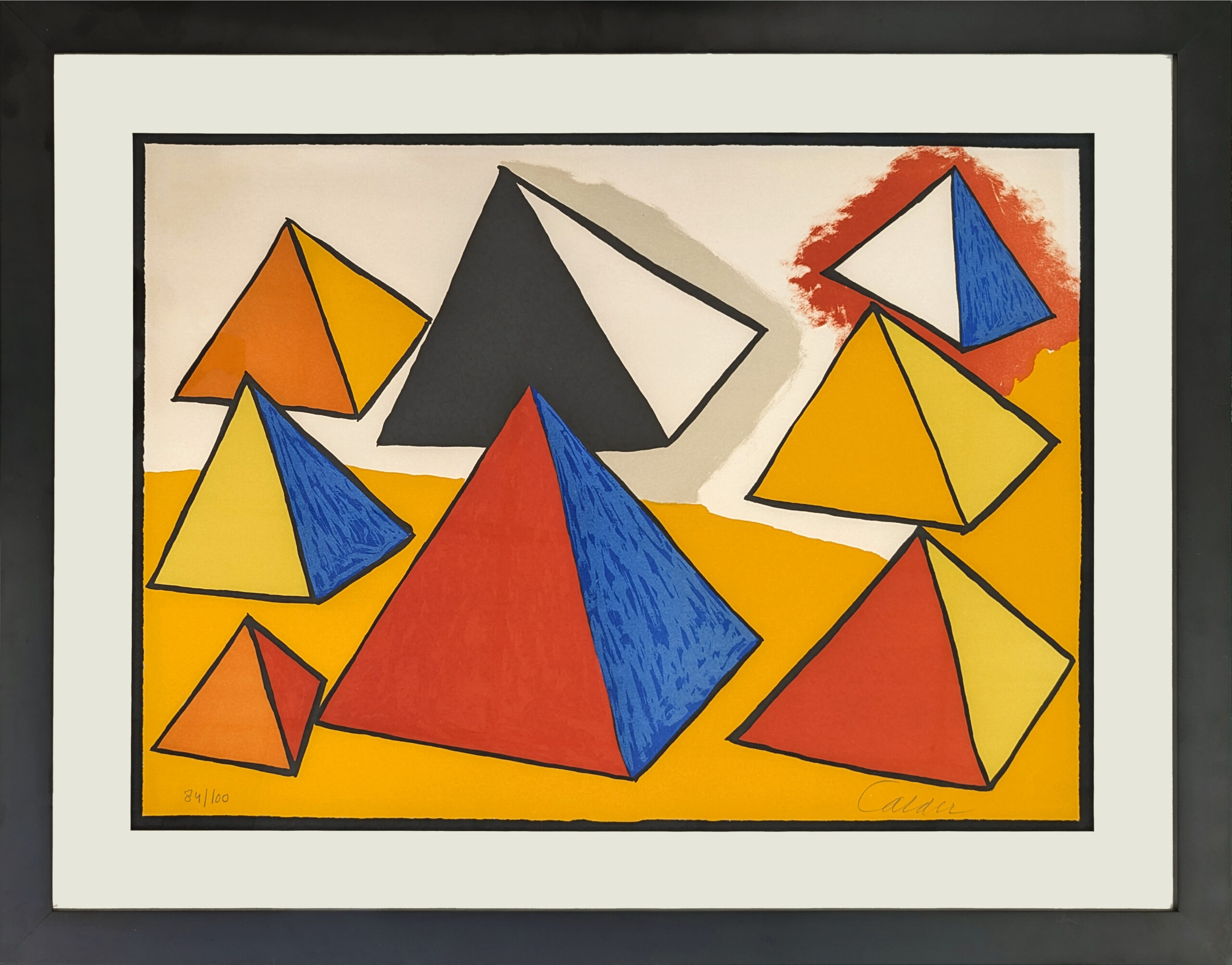 Homage to Euclid (Composition IX) by Alexander Calder