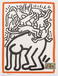 Fight AIDS Worldwide by Keith Haring at GallArt.com