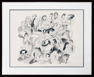 New Season 1987-1988 by Al Hirschfeld at GallArt.com