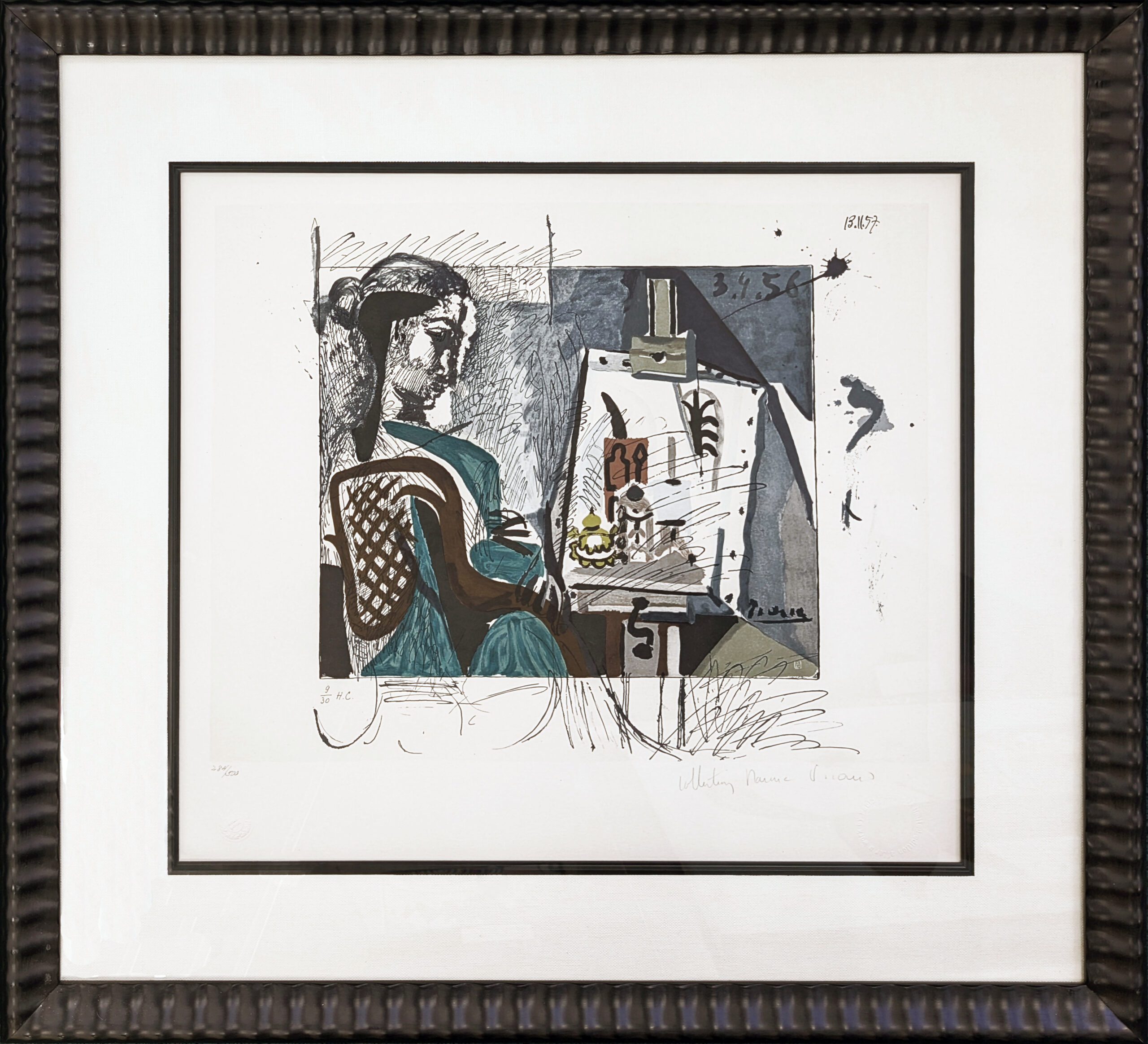 Femme Dans L’Atelier by Pablo Picasso (after)