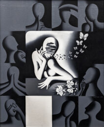 One Day My Soul Just Opened Up by Mark Kostabi at GallArt.com