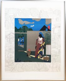 Pepper Jelly Lady from The Presidential Portfolio by Romare Bearden at Hamilton-Selway Fine Art