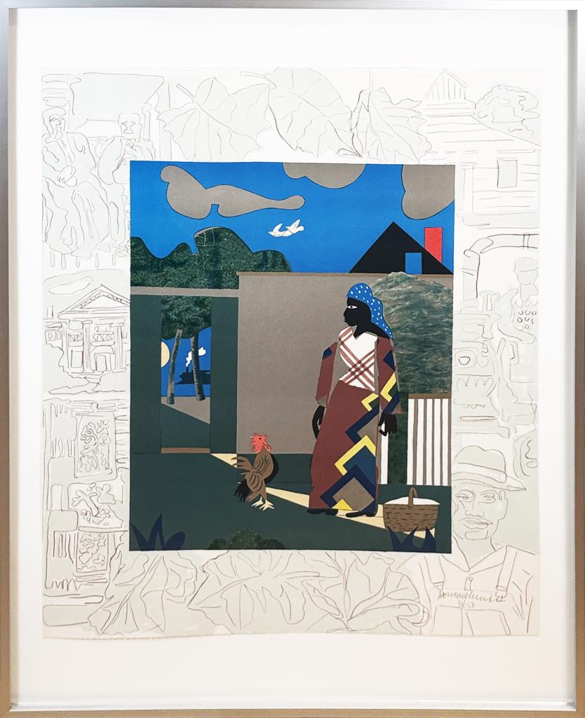 Pepper Jelly Lady from The Presidential Portfolio by Romare Bearden