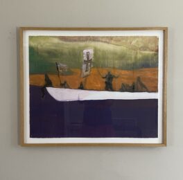Untitled (Canoe) by Peter Doig at Dellasposa