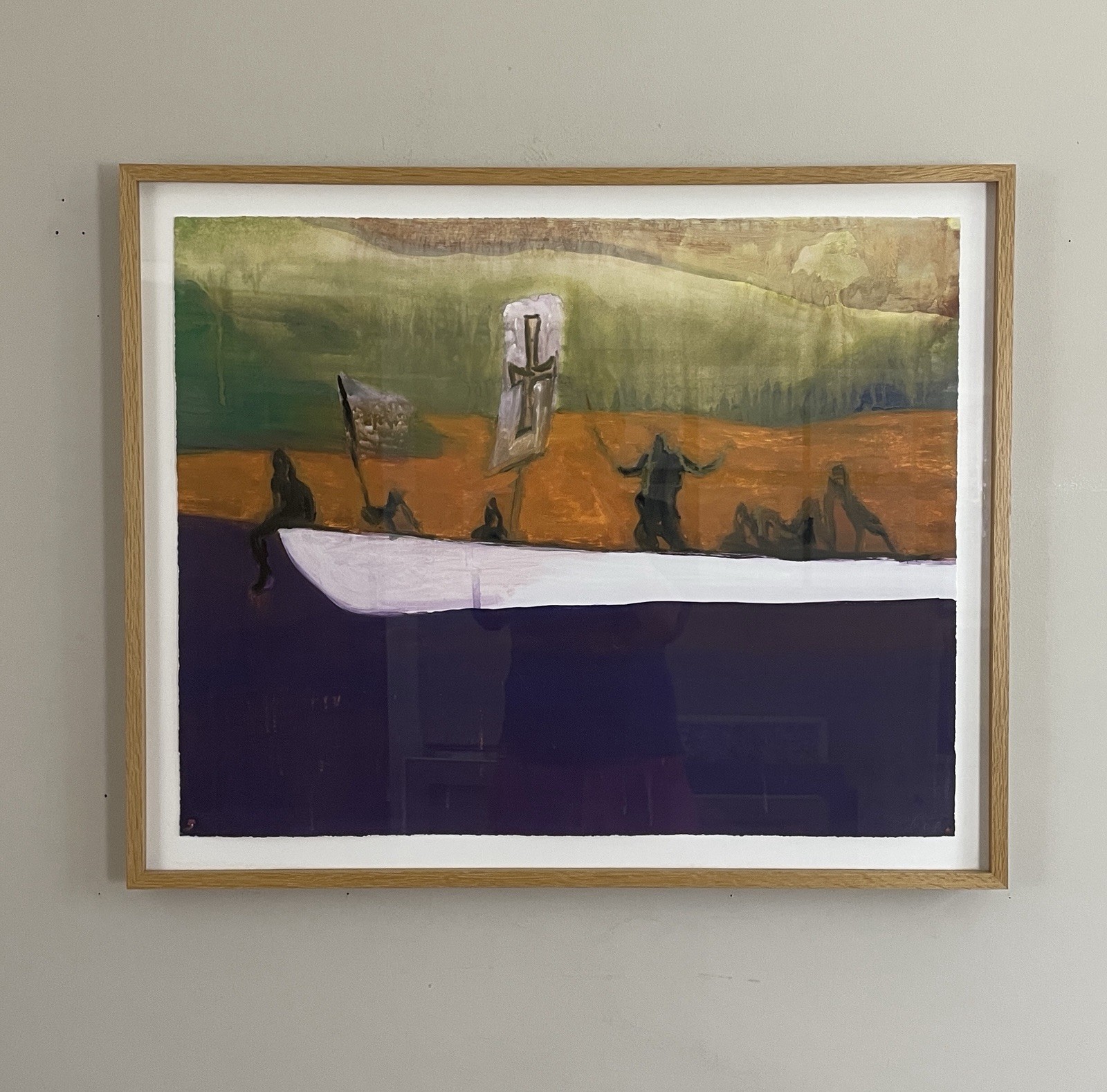 Untitled (Canoe) by Peter Doig