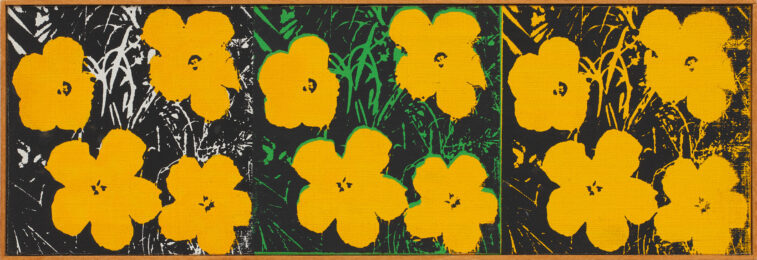 Andy Warhol,”Flowers” by Richard Pettibone at Susan Sheehan Gallery